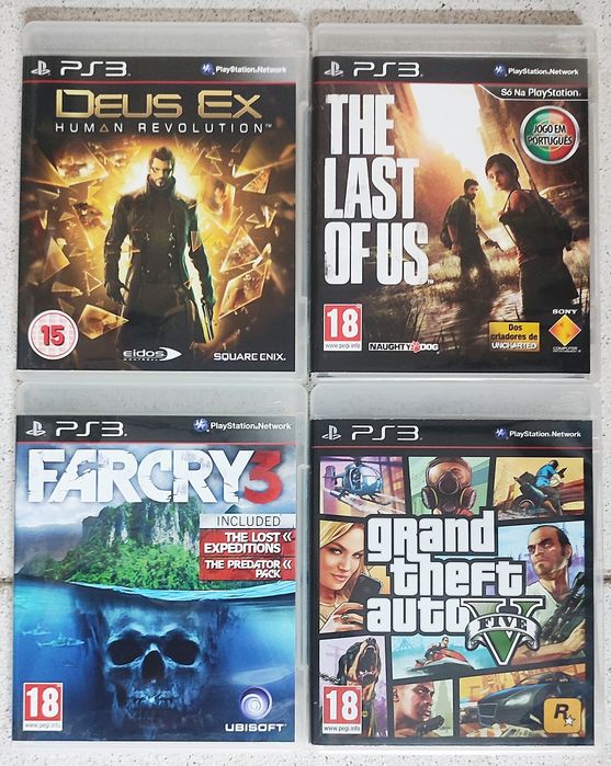 Jogos PS3 Metal Gear Solid COD Killzone etc64862541005955121