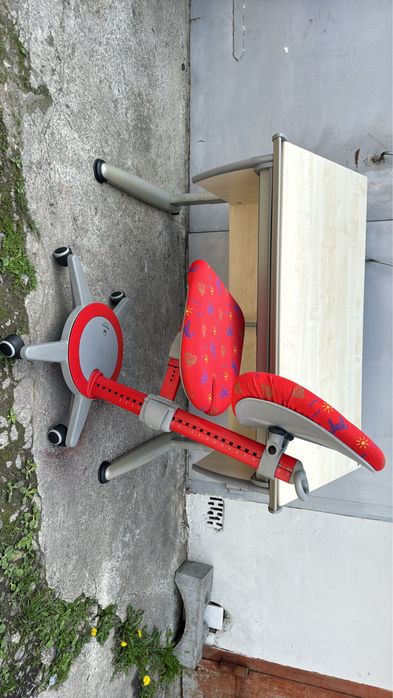 стілець Moll Maximo навчальний,регулювання росту+стілець Moll.Німеч