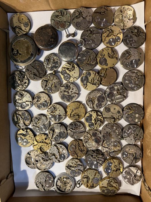 Zegarki kieszonkowe na czesci