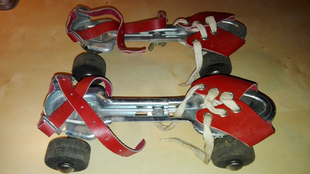 Patins 4 rodas Zamonte vintage anos 60 e 70