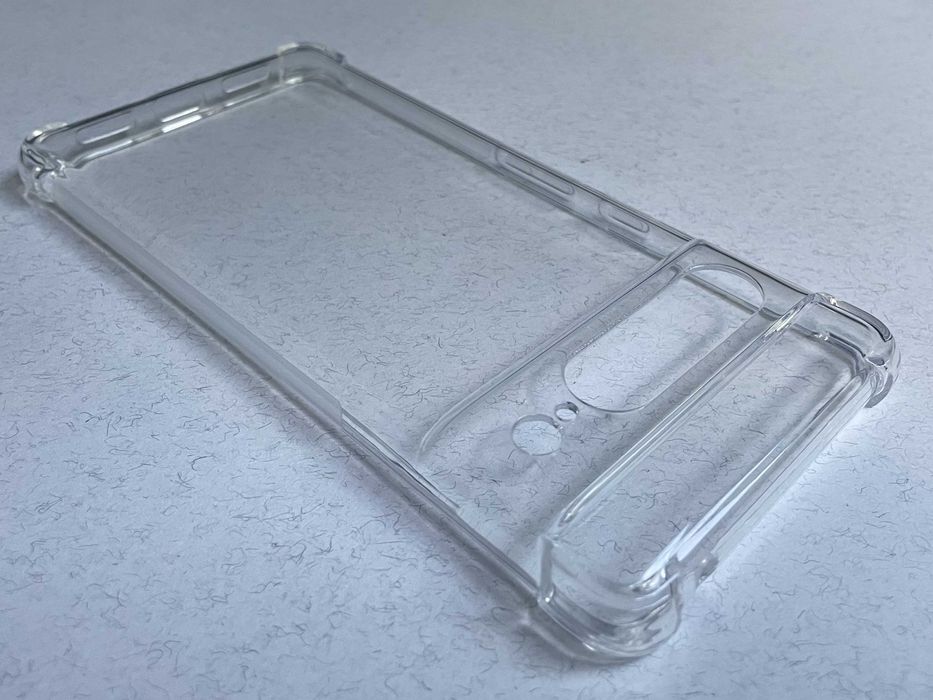 Google Pixel 7 Pro чохол прозорий силіконовий AirBag силиконовый чехол