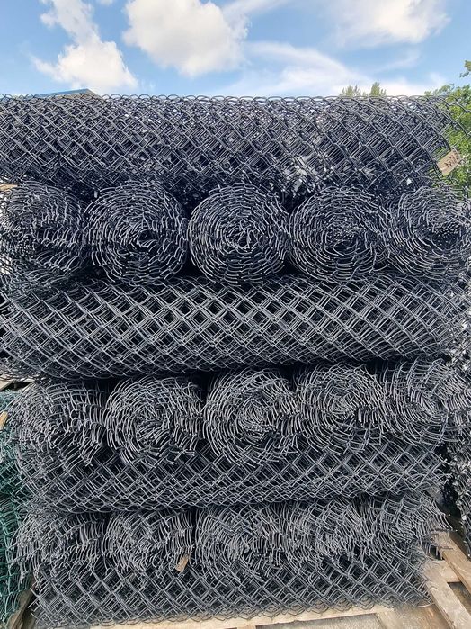 ANTRACYT Siatka Ogrodzeniowa PCV Grafitowa 3.1mm 150cm 10m tylko 135zł