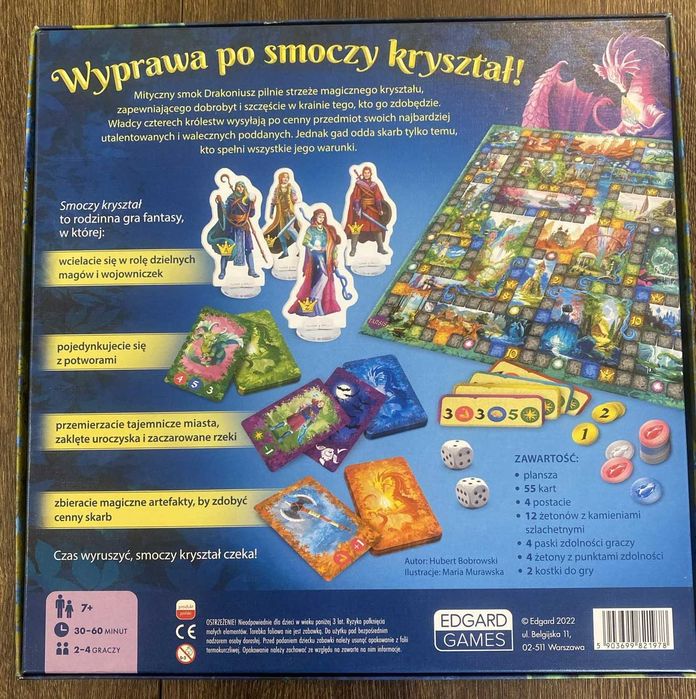Gra planszowa  Smoczy Kryształ