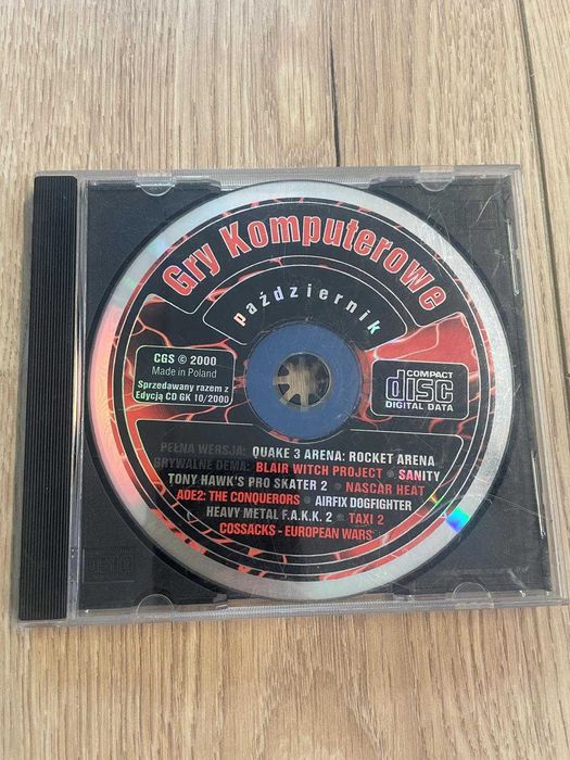 Gry Komputerowe 10/2000 CD Quake 3 Rocket Arena