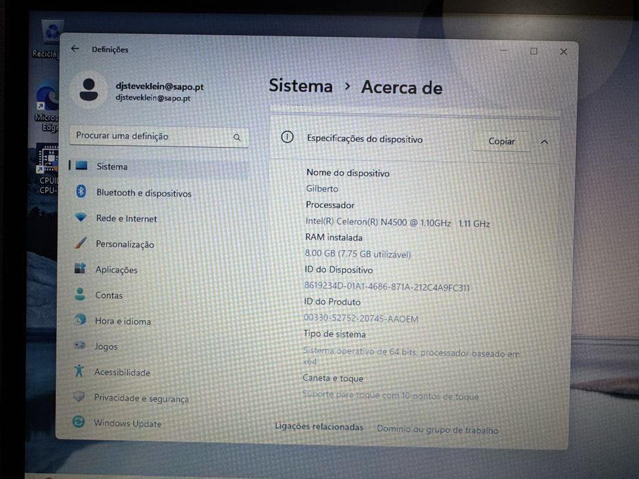 Asus ExpertCenter E1 AiO all in one  1600 touch