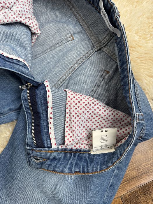 Jeansy damskie Pierre Balmain r.25 niebieskie denim