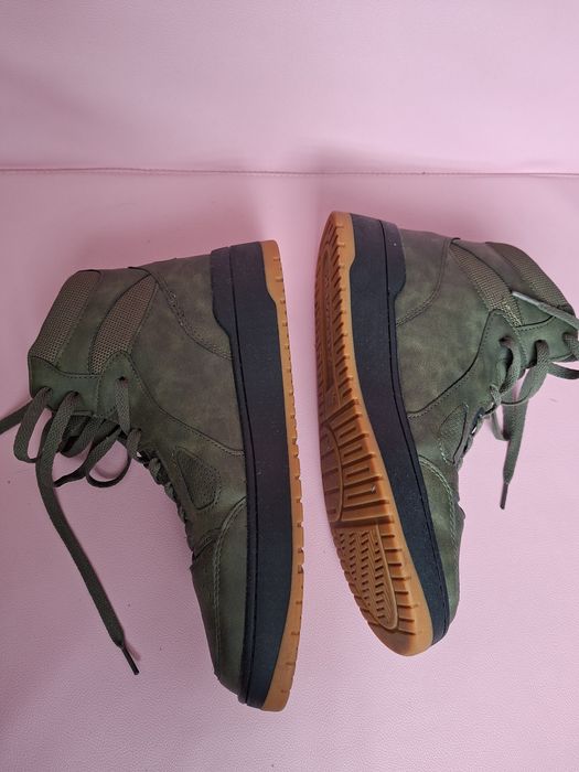 Męskie buty Airwalk (Oliwkowy) wysokie - Rozmiar 43