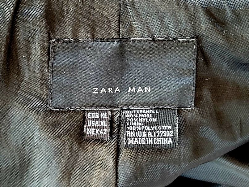 Zara Kurtka z Podpinką Płaszcz, roz XL