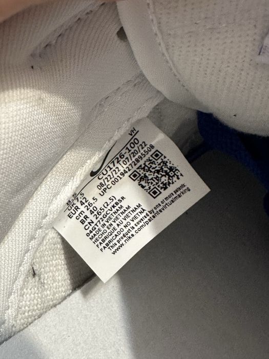 Оригінал Кросівки Nike Dunk Low SP Kentucky Найк данки сині білі роял