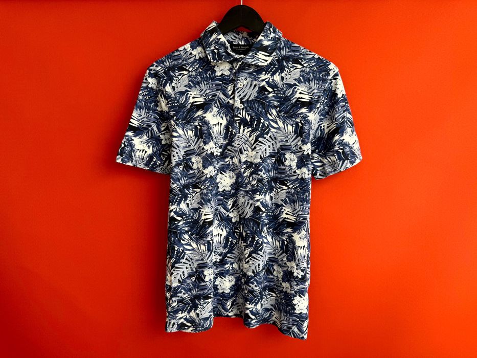 Bruun & Stengade Оригінал чоловіча футболка з комірцем поло розмір M