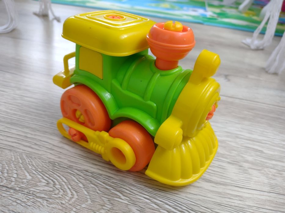 Ciuchcia plastikowa dla dzieci zabawka lokomotywa