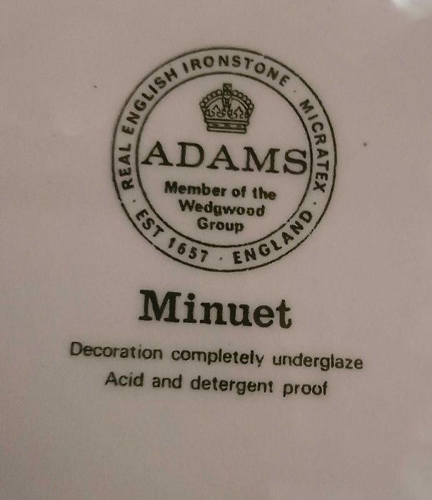 Serviço Jantar Adams Minuet