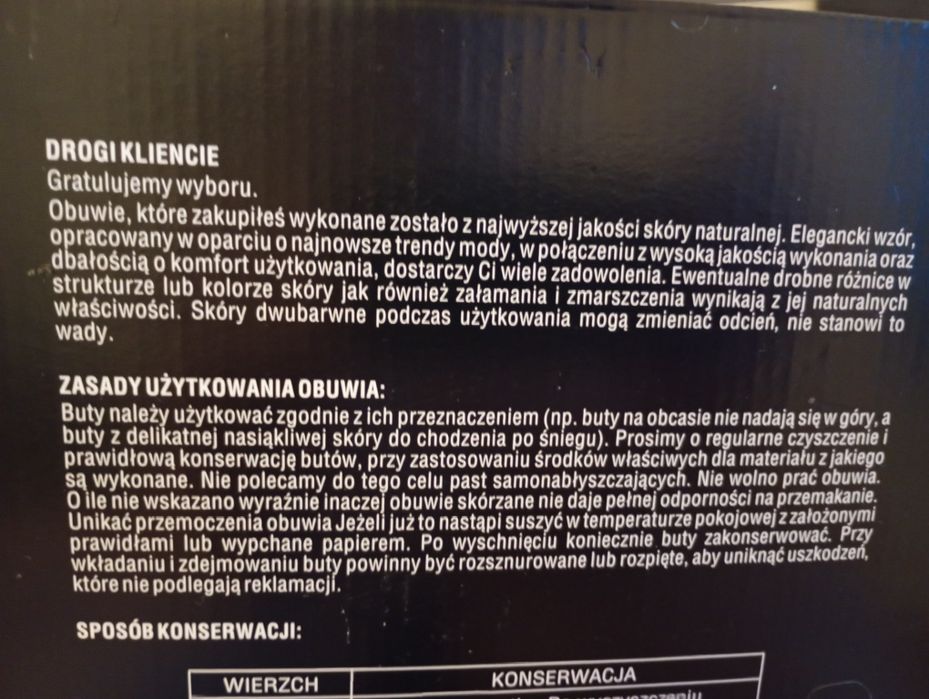 Trzewiki męskie nowe r 41