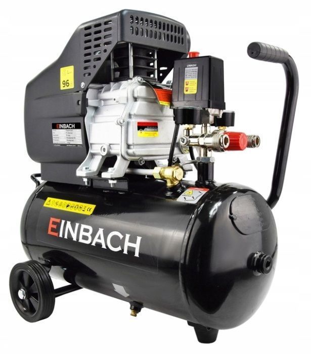 Компрессор воздушный поршневой EINBACH •24 л •1.5 кВт•Poland компресор