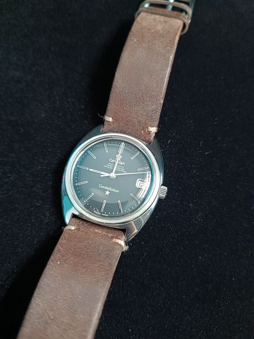 OMEGA Constellation CHRONOMETER cal. 564 czarna vintage 1966 rok