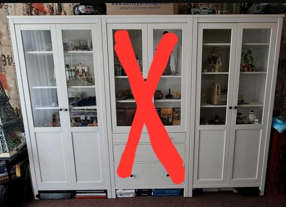 Witryna ikea hemnes