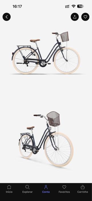 Bicicleta de cidade elops