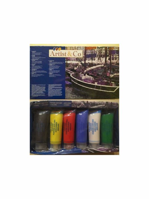 Набір для творчості акрілові фарби та медові