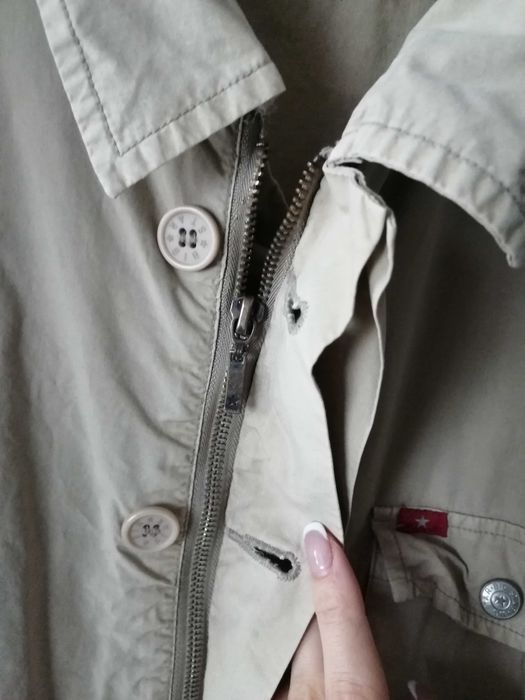 Męska beżowa kurtka przejściowa męska