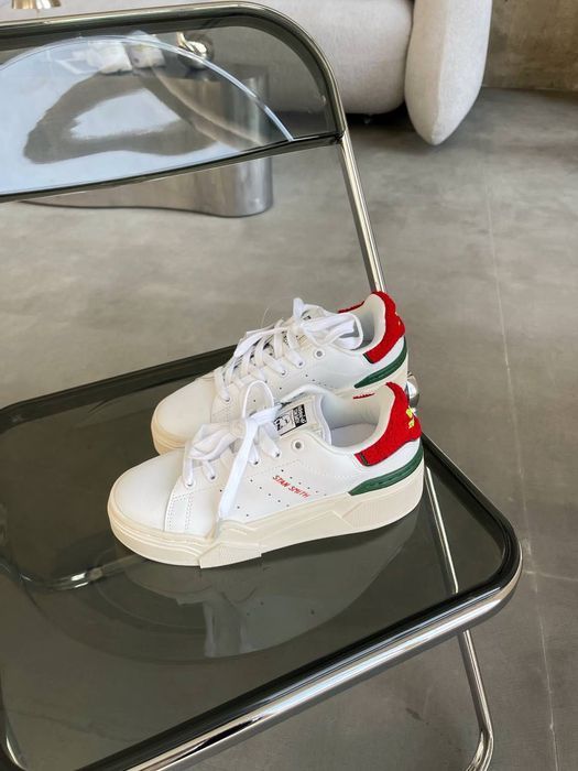 АНОНС! Adidas Stan Smith Bonega 36 37 38 39 40 адідас стен сміт білі адіки