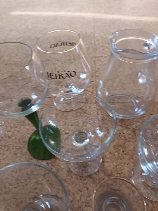 Conjunto de copos variados