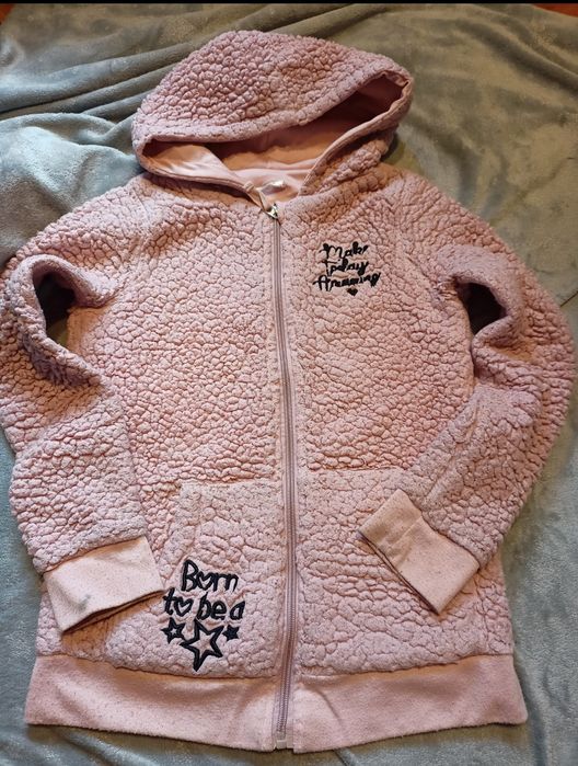 Bluza bardzo ciepła zapinana na zamek 146/152