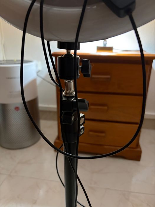 Ring light com 3 modos de luz