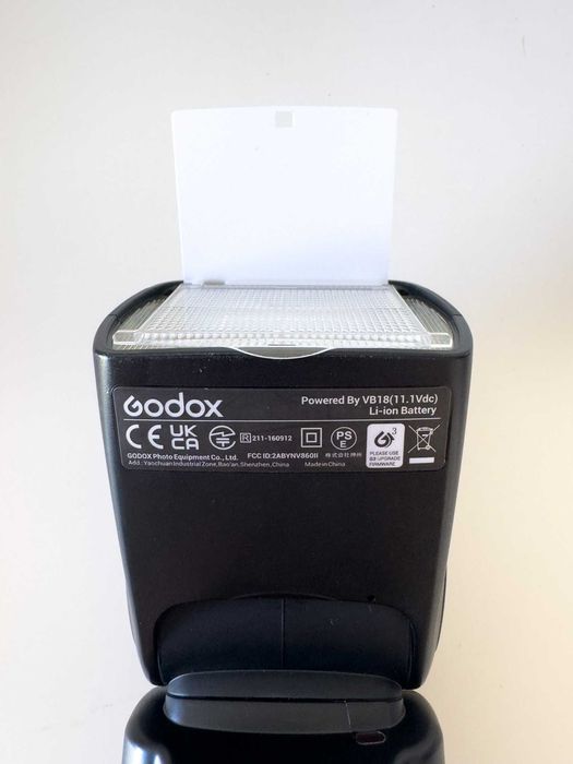 Speedlite Flash Godox 860IIC (Canon) - quase como novo