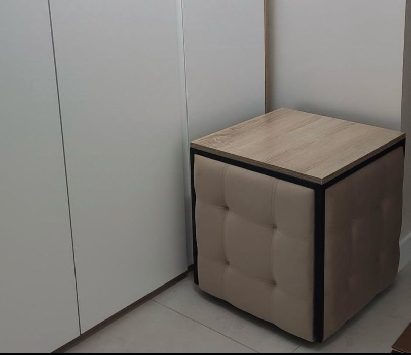 Меблі трансформер 6 в 1 ( пуф + стіл + табурети)