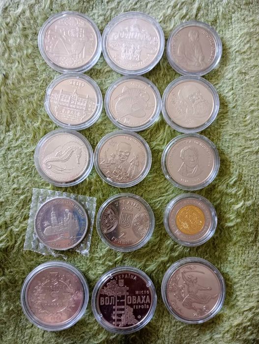 Монеты Украины юбилейные