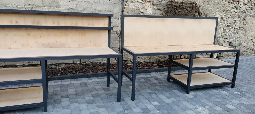 Solidny stół warsztatowy (Falbanek)
