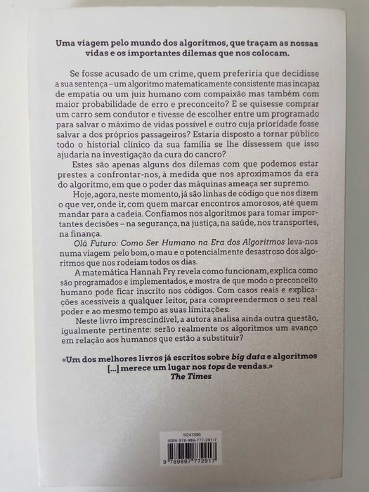 Olá Futuro - Hannah Fry