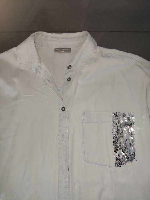 Koszula jeansowa dłuższa