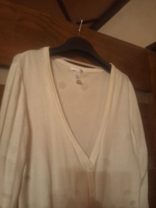 Sweterek damski H&M,83%bawełna,rozm.L stan bardzo dobry.