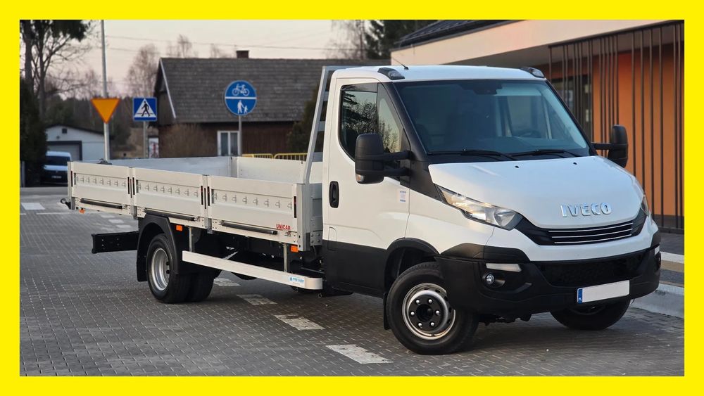 Iveco DAILY 3.0 180KM 10EP 72C18❗❗ŁADOWNOŚĆ 4 TONY / ZABUDOWA UNICAR 5M / SKRZYNIA OTWARTA / ROSTAW OSI 4.75 MAX / SKRZYNIA MANUALNA / TEMPOMAT / BURTY 40CM / SERWIS ASO / SALON POLSKA / 1 WŁASCICIEL -❗❗