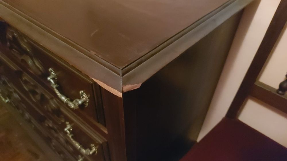 Mobília de quarto antiga