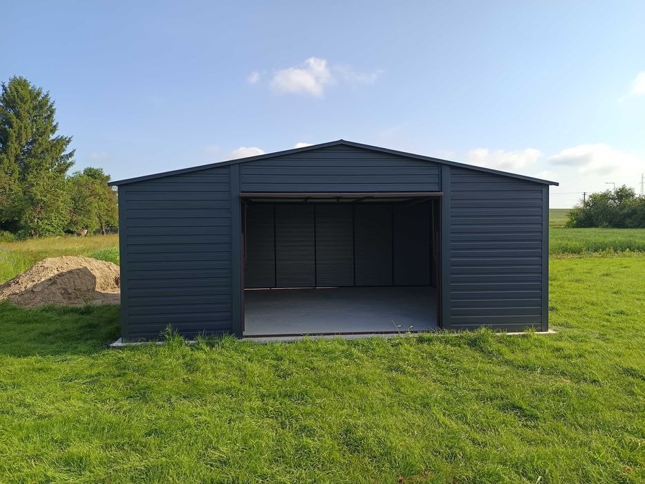 Garaż blaszany garaże blaszane 6*5 7*5 6*6 producent profil RUS-STAL