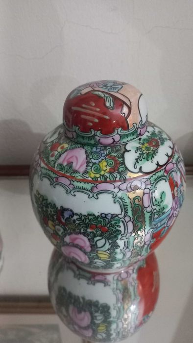 Conjunto de 3 jarras chinesas