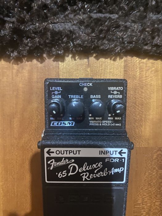 Boss FDR-1 Pre amp, eq, reverb, vibrato