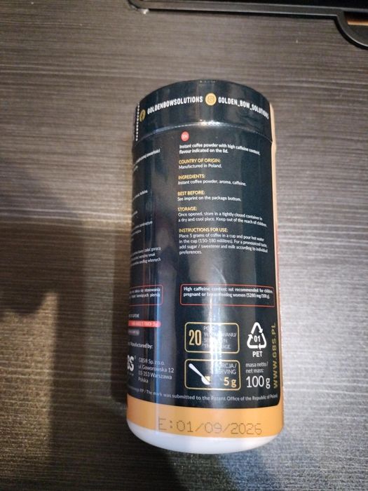 Kawa rozpuszczalna GBS