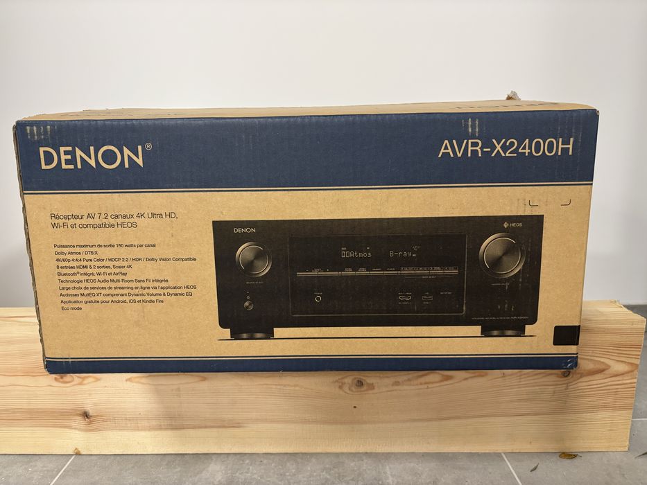Amplituner Denon AVR-X2400H czarny