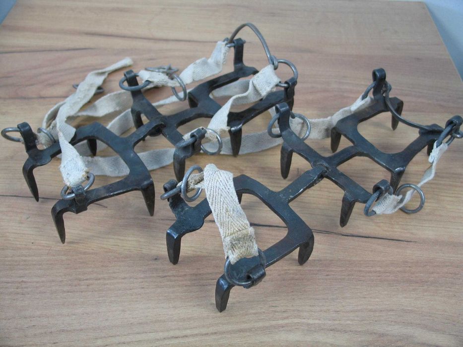 RAKI WYSOKOGÓRSKIE  Felix Ralling kute stalowe raki 30 lata nieużywane