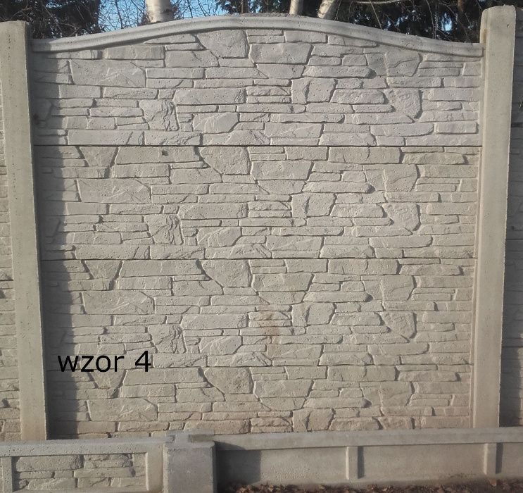 Ogrodzenie  z betonu