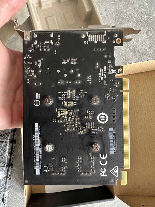 MSI Geforce GT 1030 AERO ITX