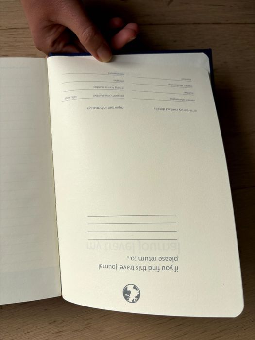 Livro de viagens - My Travel Journal Marca: SUCK U.K.