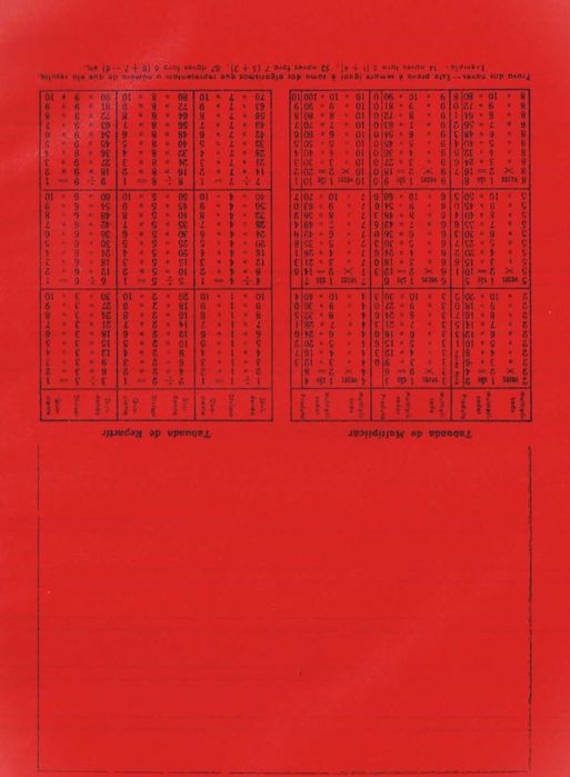 Caderno escolar antigo dos anos 50/60 de 2 linhas.