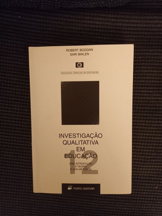 Livro " Investigação qualitativa em educação " - ciências da educação