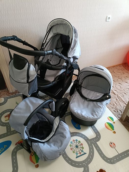 Коляска  дитяча 3 в 1