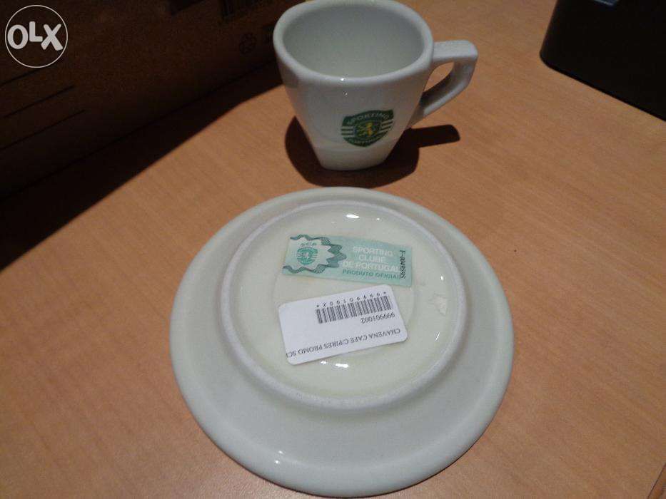 Chávena e pires S.C.Portugal produto oficial