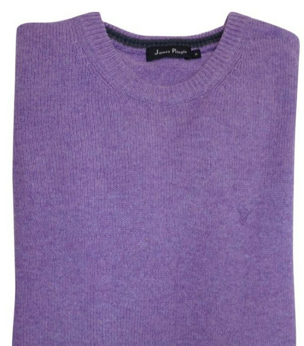 Ліловий джемпер 100% вовна